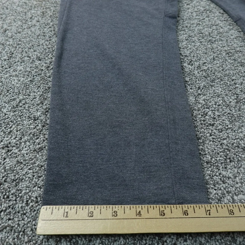 Nike Sweatpants Mens‎ XL Gray Dri Fit Jogger Pants Swoosh Drawstring Workout Gym